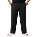 Men's Korean Style Black Straight Fit Formal Pant – Smart & Comfortable