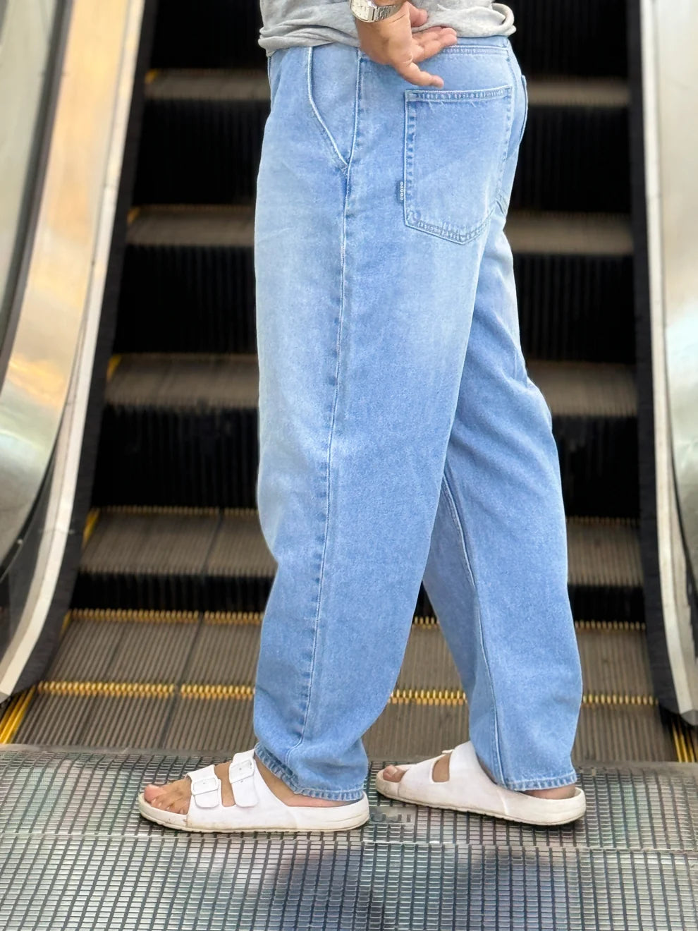 Comfortable Washed Baggy Pants for Everyday Style