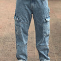 Street Panel Cargo Jeans – Baggy Fit Denim