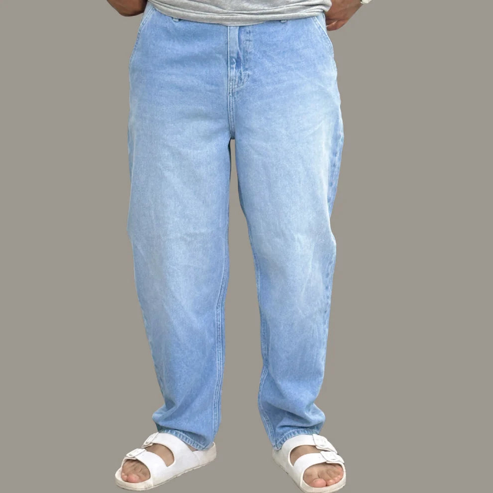 Comfortable Washed Baggy Pants for Everyday Style