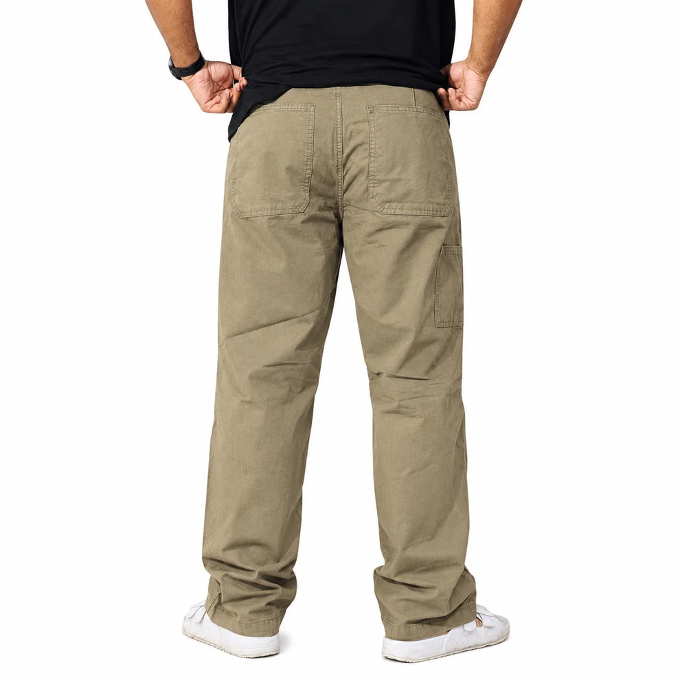 Carpenter Style Casual Pants – Grey
