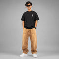 Men's Brown Baggy Carpenter Jeans