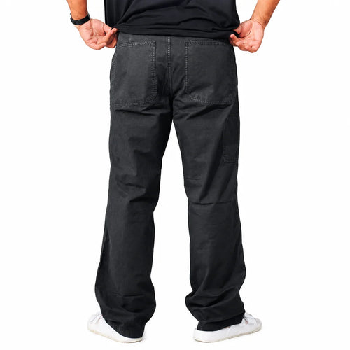 Carpenter Style Casual Pants – Black